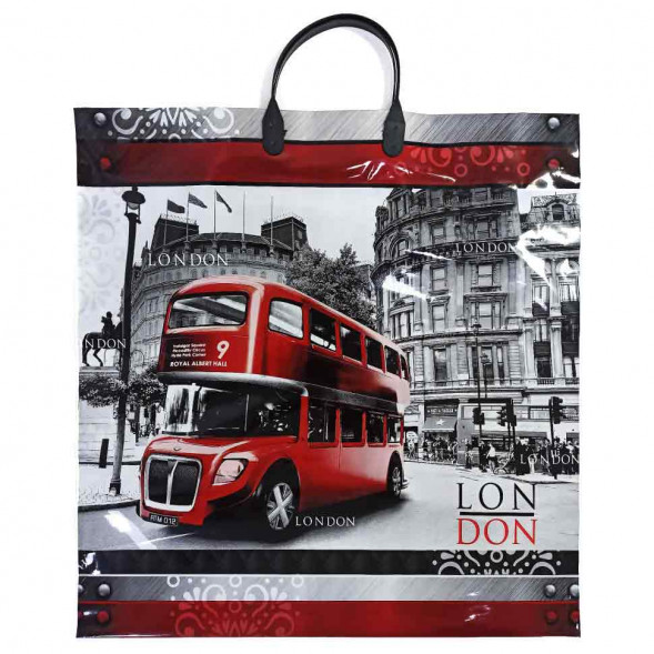 Пакет с пластмассовыми ручками London