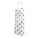 Пакет НГ под бутылку белый с круч. ручкой размер 12*35*9см