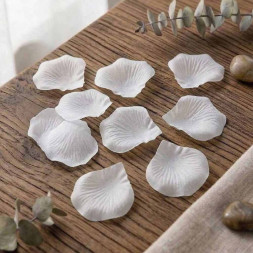 Лепестки роз белые d-4см уп 144шт