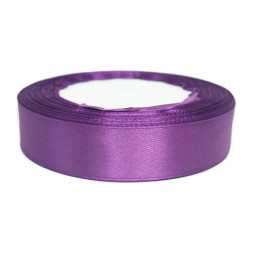 Лента атласная фиолетовая размер 2см*23м