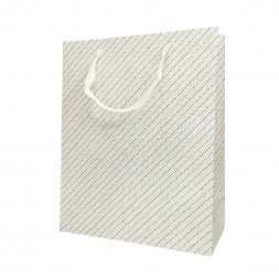 Пакет ЛЮКС Косая полоска размер 26*32*12см