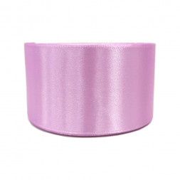 Лента атласная сиреневая размер 5см*23м