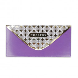 Конверт для денег Подарок 8*16,5см арт 94285