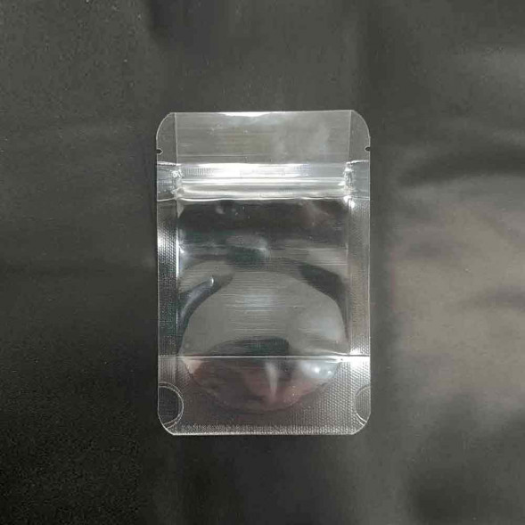 Дой-пак прозрачный глянцевый с замком zip-lock размер 80*120+(30+30) уп 10шт