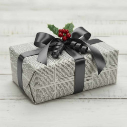 Бумага тишью в листах Газета белая размер 50см*66см