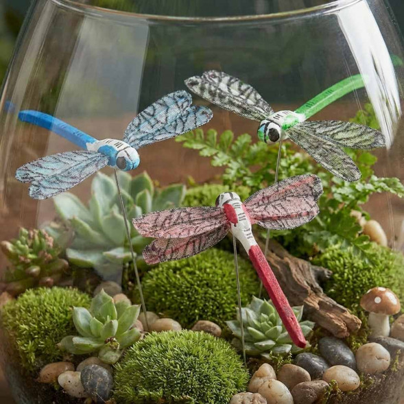 Фигура на штекере Стрекоза Н-10см