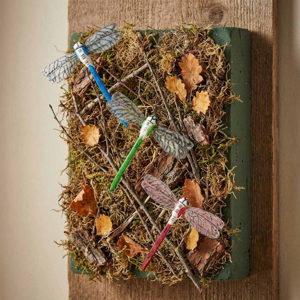 Фигура на штекере Стрекоза Н-10см