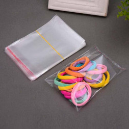 Пакет прозрачный с клеевым краем 7*21см 100шт