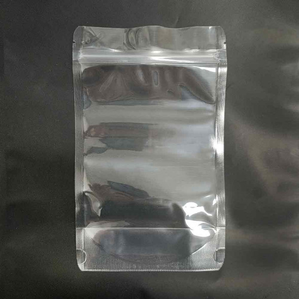 Дой-пак прозрачный глянцевый с замком zip-lock размер 160*250+(45+45) уп 10шт