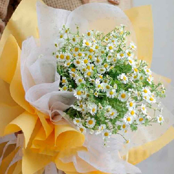 Бумага тишью в листах Сердца на белом размер 50см*66см