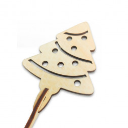 Топпер НГ Елка h-38см