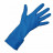 Перчатки латексные Benovy особопрочные синие 13гр 25 пар S, XL