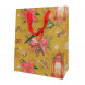 Пакет крафт новогодний размер 26*32*12см
