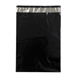 Пакет курьерский черный размер 19*24см 50мкм уп 10шт