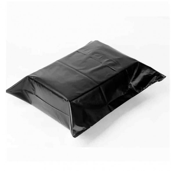 Пакет курьерский черный размер 19*24см 50мкм уп 10шт