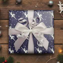 Бумага подарочная Фуэте размер листа 68*98см уп 1л