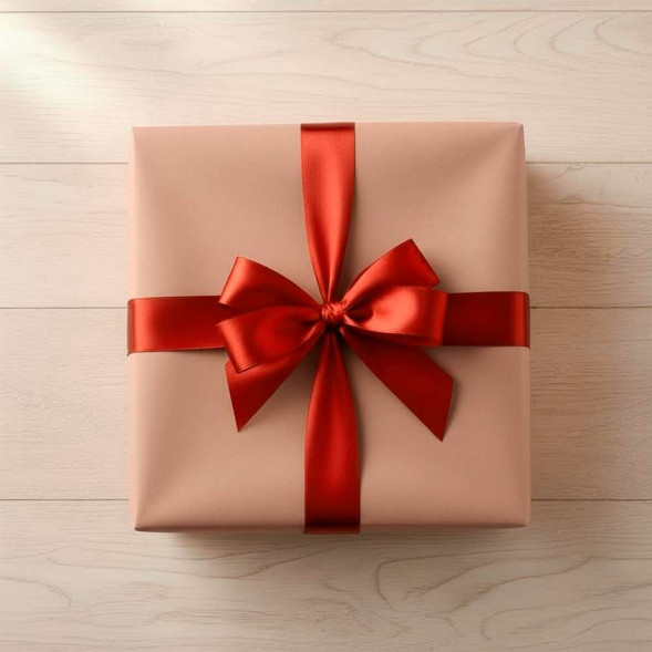 Бумага крафт в рулоне розовая размер 70см*10м 40гр/м2